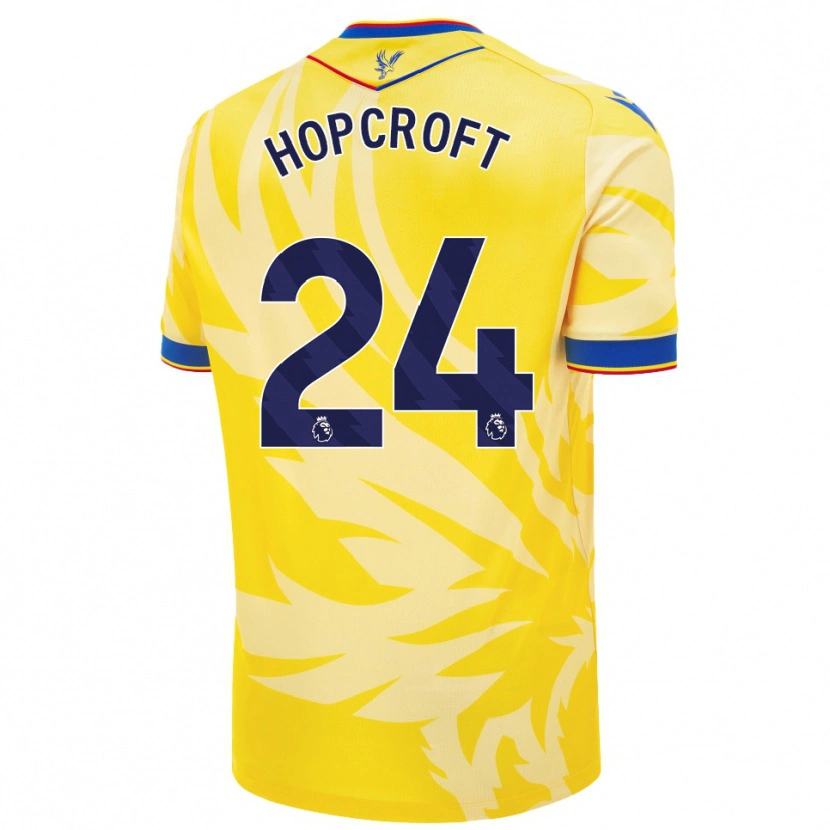 Danxen Dame Shanade Hopcroft #24 Gul Bortetrøye Drakt Trøye 2024/25 Skjorter T-Skjorte