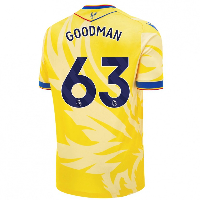 Danxen Dame Owen Goodman #63 Gul Bortetrøye Drakt Trøye 2024/25 Skjorter T-Skjorte