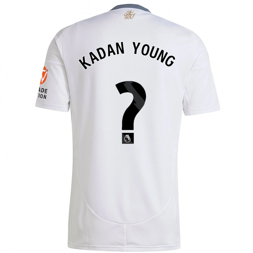 Danxen Dame Kadan Young #0 Hvit Bortetrøye Drakt Trøye 2024/25 Skjorter T-Skjorte
