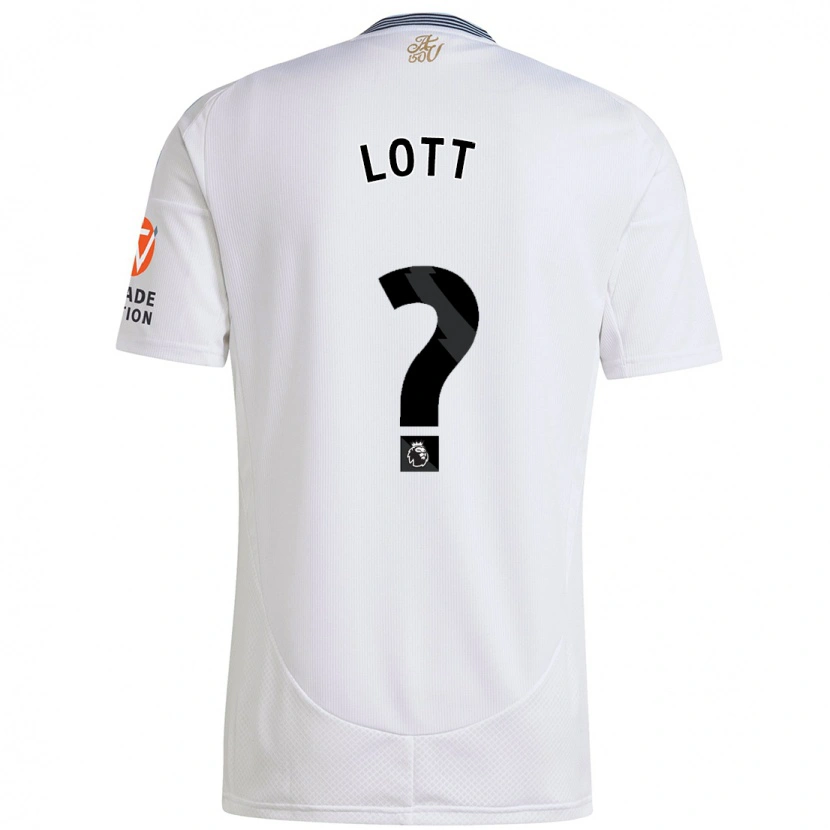 Danxen Dame Max Lott #0 Hvit Bortetrøye Drakt Trøye 2024/25 Skjorter T-Skjorte