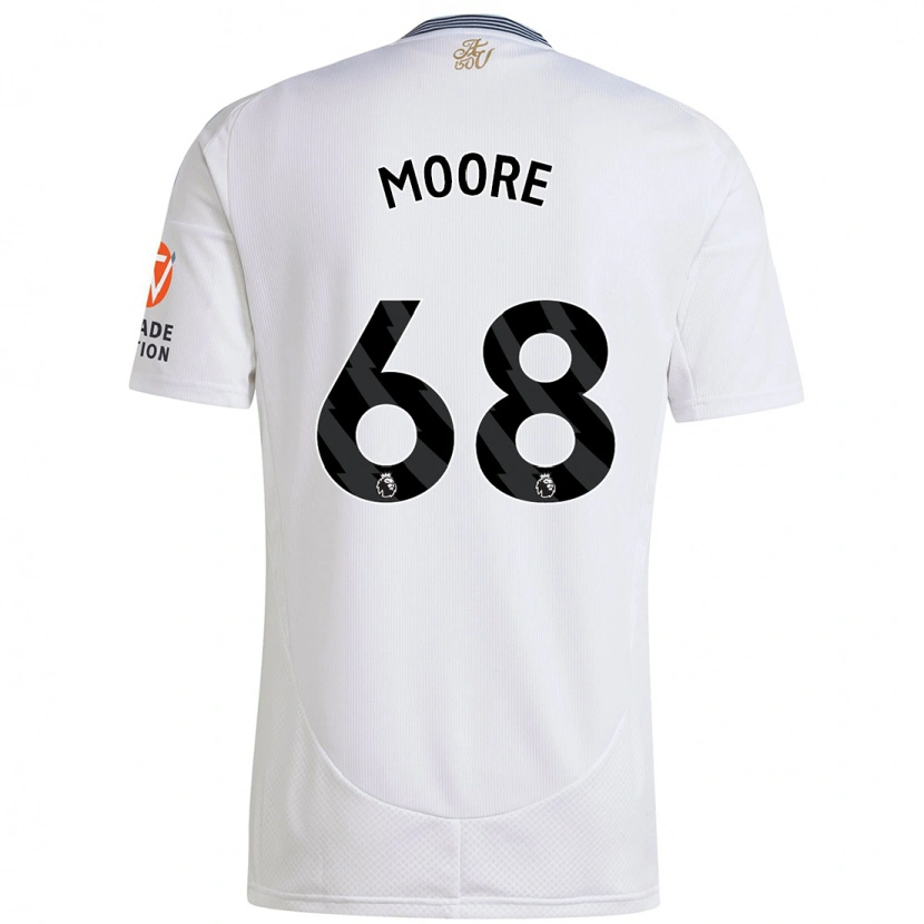 Danxen Dame Kobei Moore #68 Hvit Bortetrøye Drakt Trøye 2024/25 Skjorter T-Skjorte