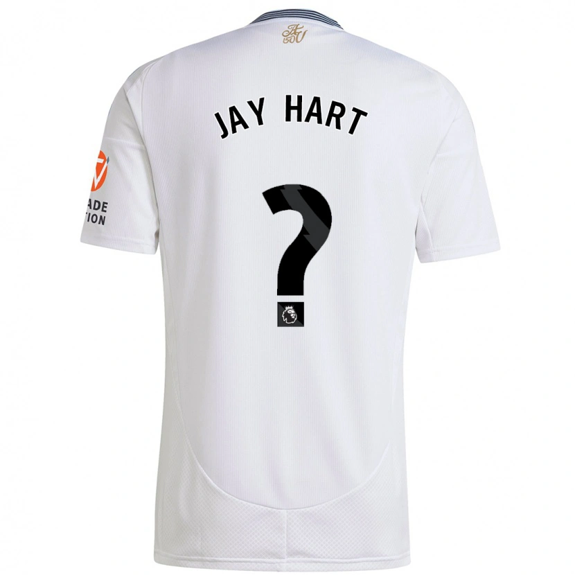 Danxen Dame Taylor Jay Hart #0 Hvit Bortetrøye Drakt Trøye 2024/25 Skjorter T-Skjorte