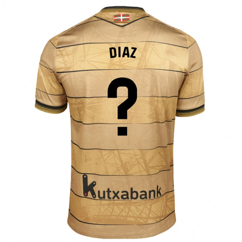 Danxen Dame Dani Díaz #0 Brun Bortetrøye Drakt Trøye 2024/25 Skjorter T-Skjorte