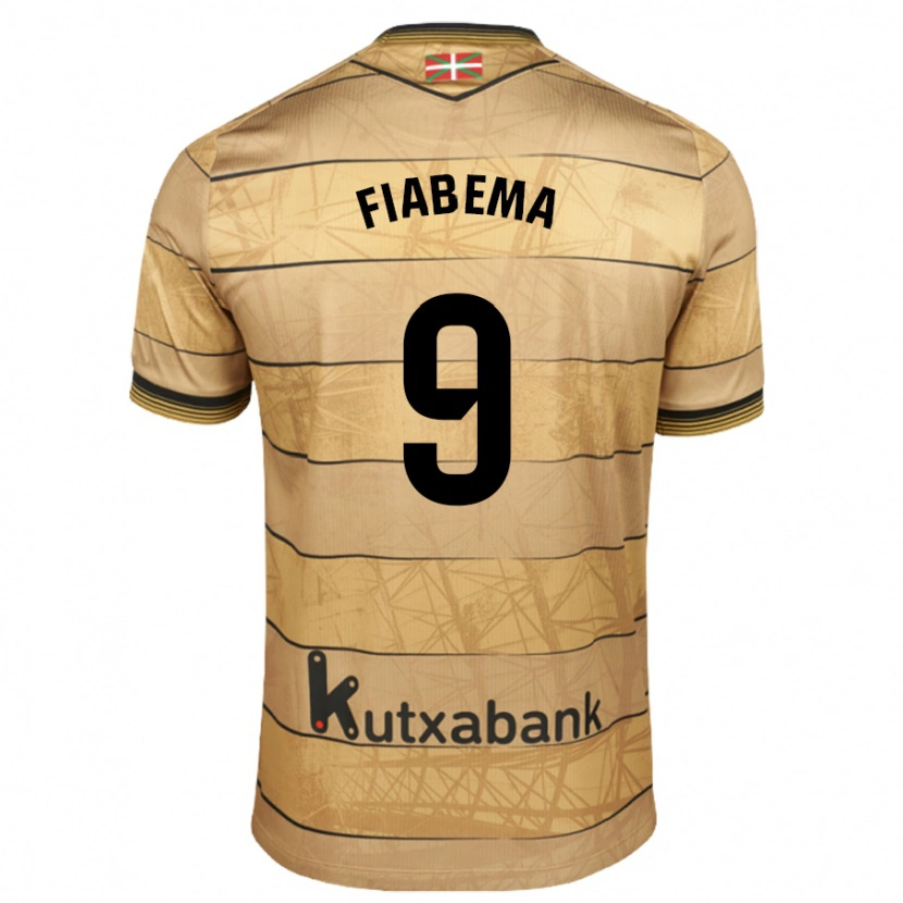 Danxen Dame Bryan Fiabema #9 Brun Bortetrøye Drakt Trøye 2024/25 Skjorter T-Skjorte