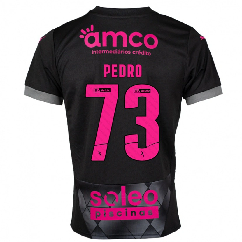 Danxen Dame Zé Pedro #73 Svart Rosa Bortetrøye Drakt Trøye 2024/25 Skjorter T-Skjorte