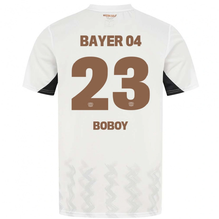 Danxen Dame Delice Boboy #23 Hvit Svart Bortetrøye Drakt Trøye 2024/25 Skjorter T-Skjorte