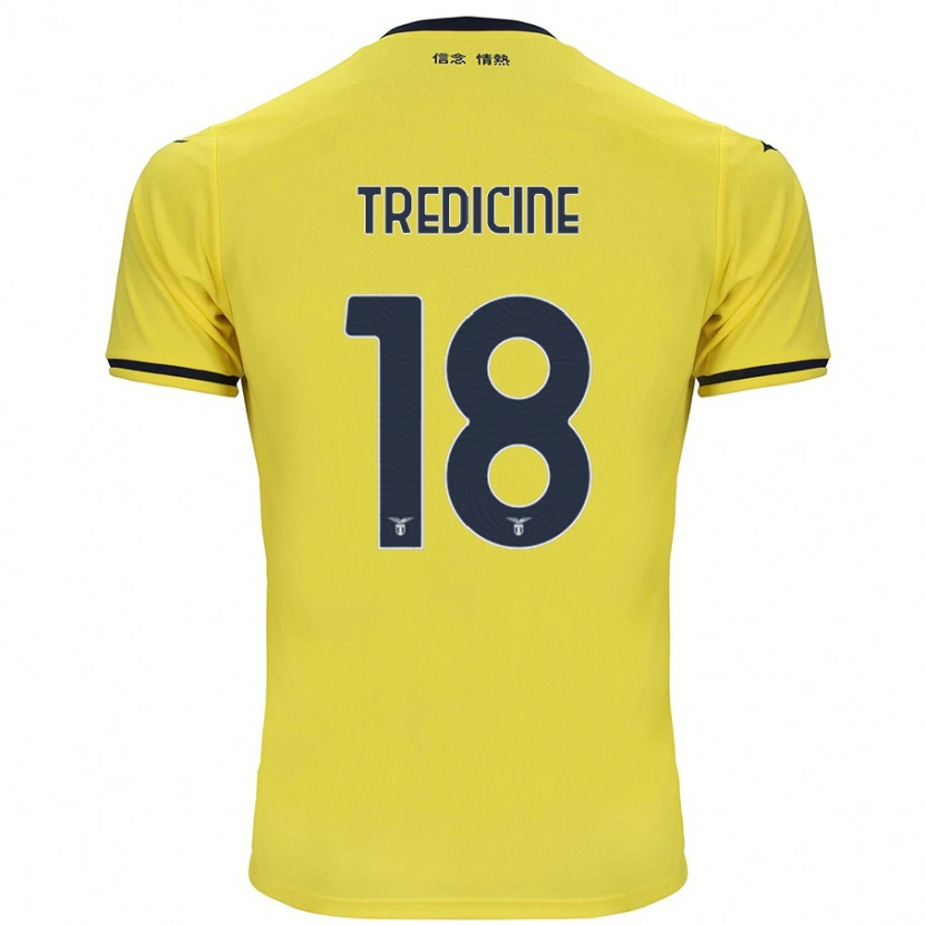 Danxen Dame Manuel Tredicine #18 Gul Bortetrøye Drakt Trøye 2024/25 Skjorter T-Skjorte