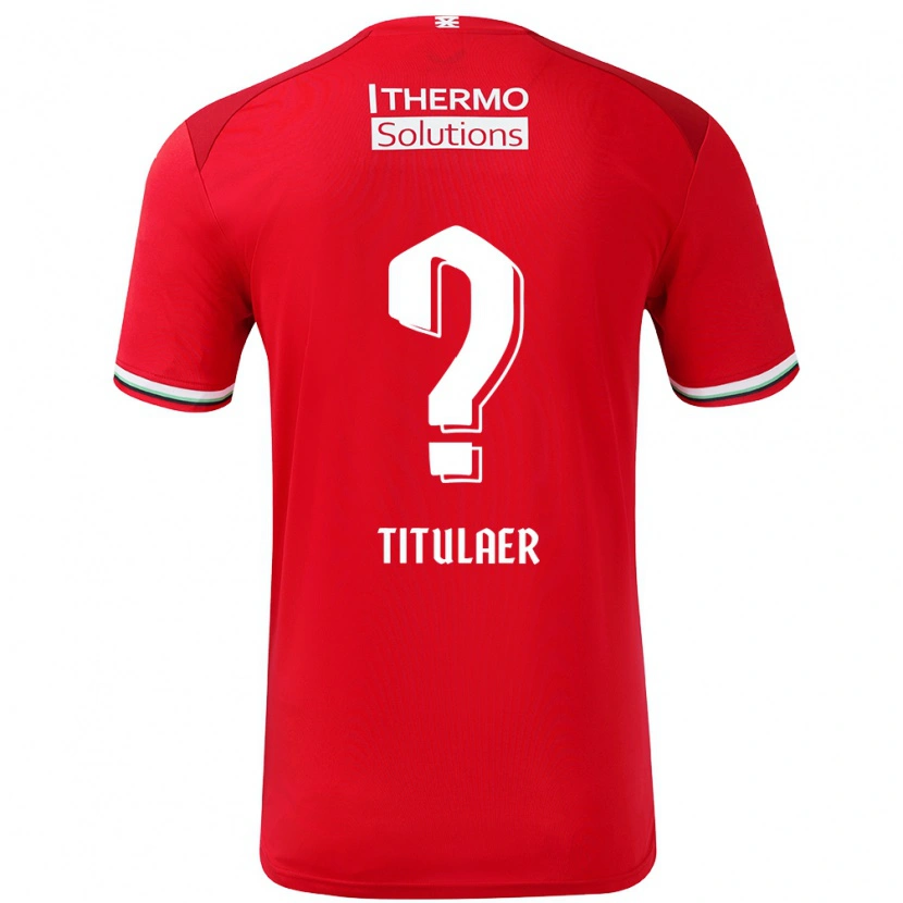 Danxen Barn Björn Titulaer #0 Rød Hvit Hjemmetrøye Drakt Trøye 2024/25 Skjorter T-Skjorte