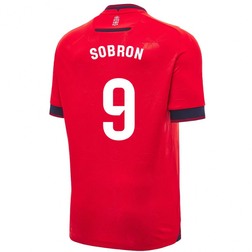 Danxen Barn Carmen Sobrón Olarte #9 Rød Hvit Hjemmetrøye Drakt Trøye 2024/25 Skjorter T-Skjorte