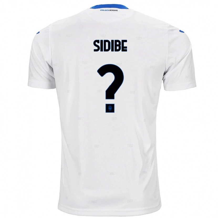 Danxen Barn Alassane Sidibe #0 Hvit Bortetrøye Drakt Trøye 2024/25 Skjorter T-Skjorte
