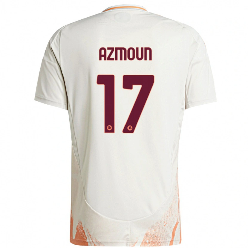 Danxen Barn Sardar Azmoun #17 Kremhvit Oransje Bortetrøye Drakt Trøye 2024/25 Skjorter T-Skjorte