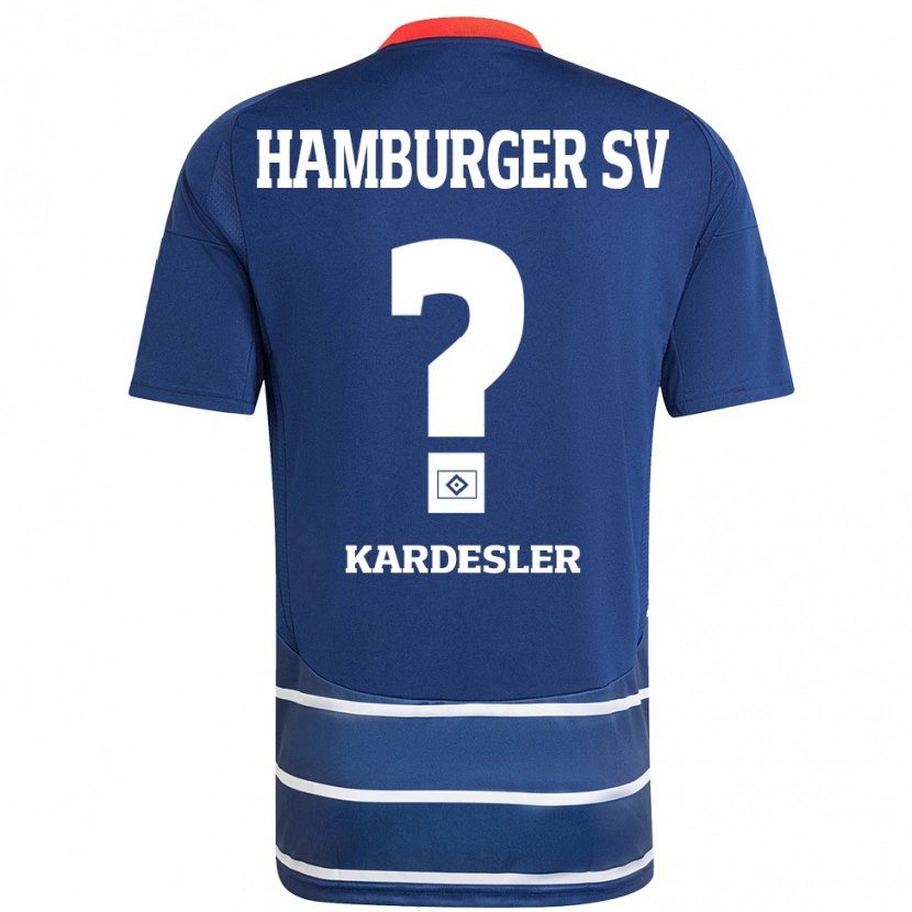 Danxen Barn Vildan Kardeşler #0 Mørkeblått Bortetrøye Drakt Trøye 2024/25 Skjorter T-Skjorte