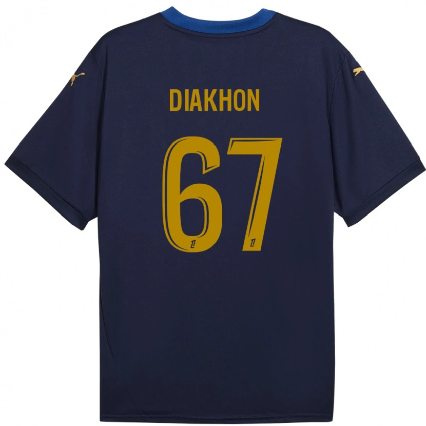 Danxen Barn Mamadou Diakhon #67 Marine Gull Bortetrøye Drakt Trøye 2024/25 Skjorter T-Skjorte