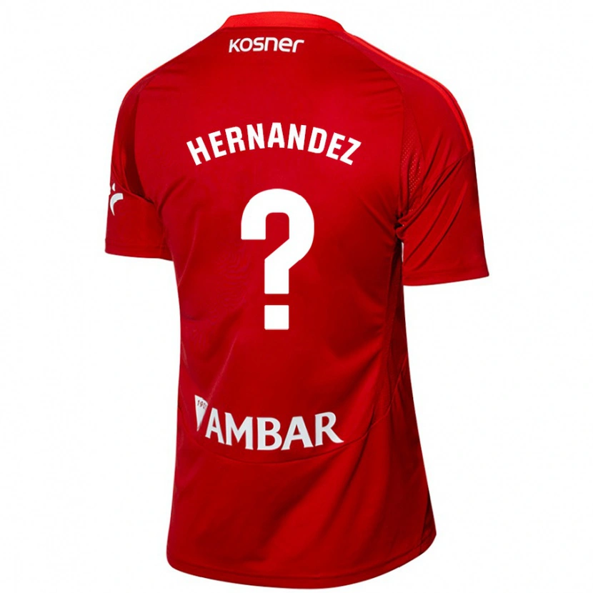 Danxen Barn Diego Hernández #0 Hvit Blå Bortetrøye Drakt Trøye 2024/25 Skjorter T-Skjorte