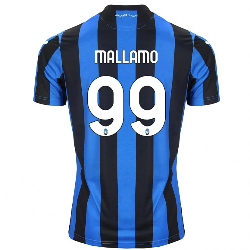 Danxen Mann Alessandro Mallamo #99 Blå Svart Hjemmetrøye Drakt Trøye 2024/25 Skjorter T-Skjorte