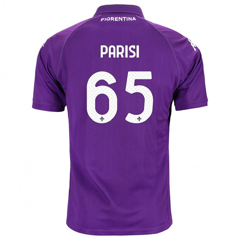 Danxen Mann Fabiano Parisi #65 Lilla Hjemmetrøye Drakt Trøye 2024/25 Skjorter T-Skjorte
