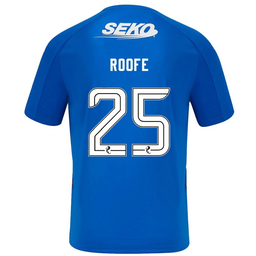 Danxen Mann Kemar Roofe #25 Mørkeblått Hjemmetrøye Drakt Trøye 2024/25 Skjorter T-Skjorte