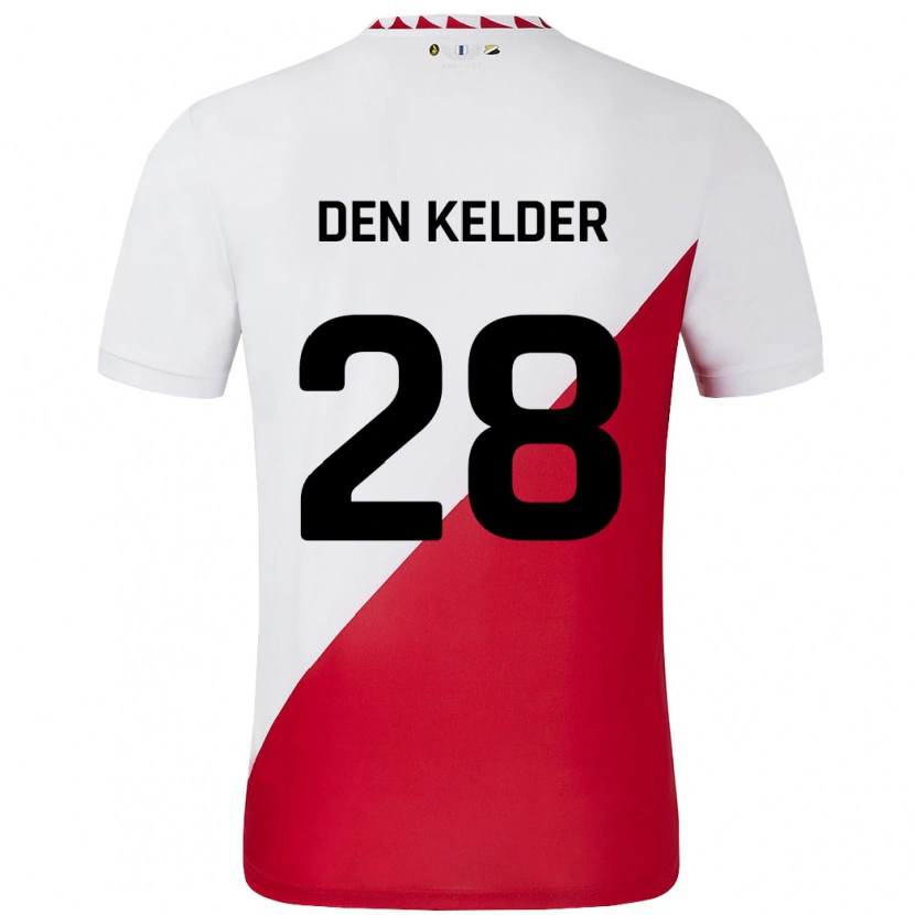 Danxen Mann Gera Op Den Kelder #28 Hvit Rød Hjemmetrøye Drakt Trøye 2024/25 Skjorter T-Skjorte