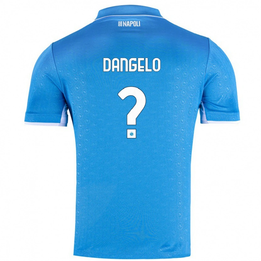 Danxen Mann Raffaele Dangelo #0 Himmelblå Hjemmetrøye Drakt Trøye 2024/25 Skjorter T-Skjorte