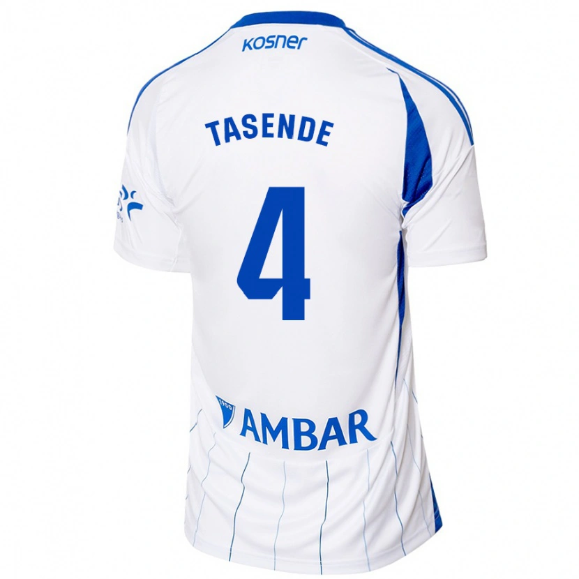 Danxen Mann Dani Tasende #4 Rød Hvit Hjemmetrøye Drakt Trøye 2024/25 Skjorter T-Skjorte