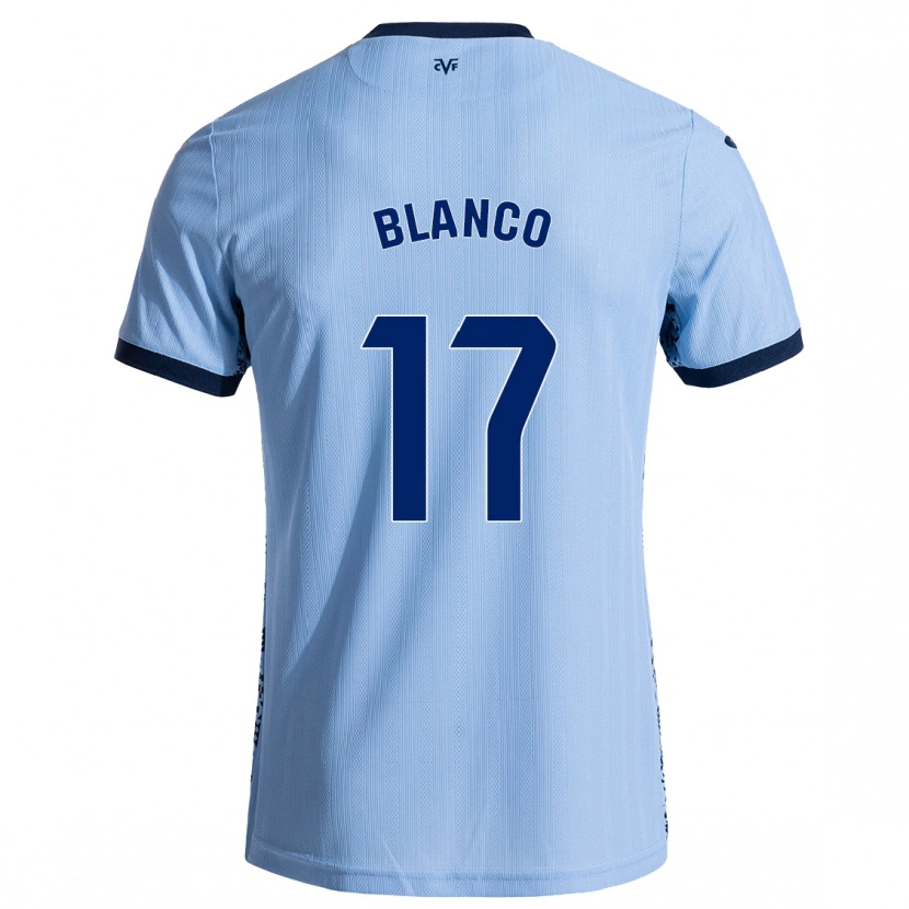 Danxen Mann Fabio Blanco #17 Himmelblå Bortetrøye Drakt Trøye 2024/25 Skjorter T-Skjorte