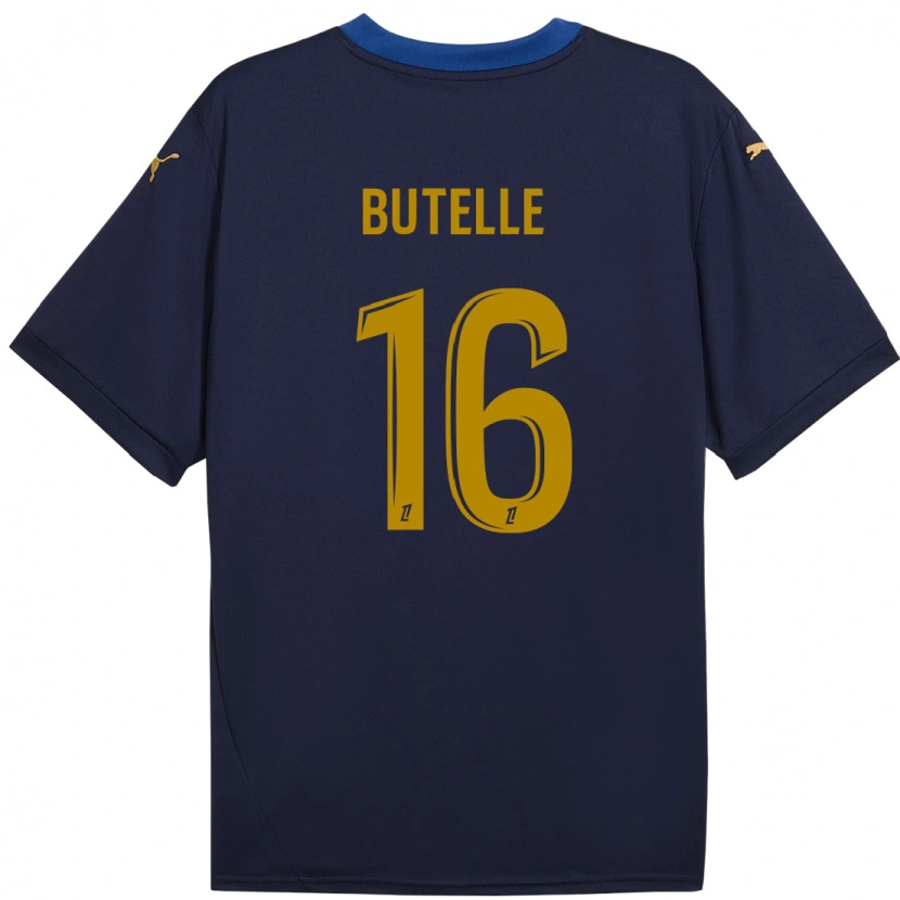 Danxen Mann Ludovic Butelle #16 Marine Gull Bortetrøye Drakt Trøye 2024/25 Skjorter T-Skjorte
