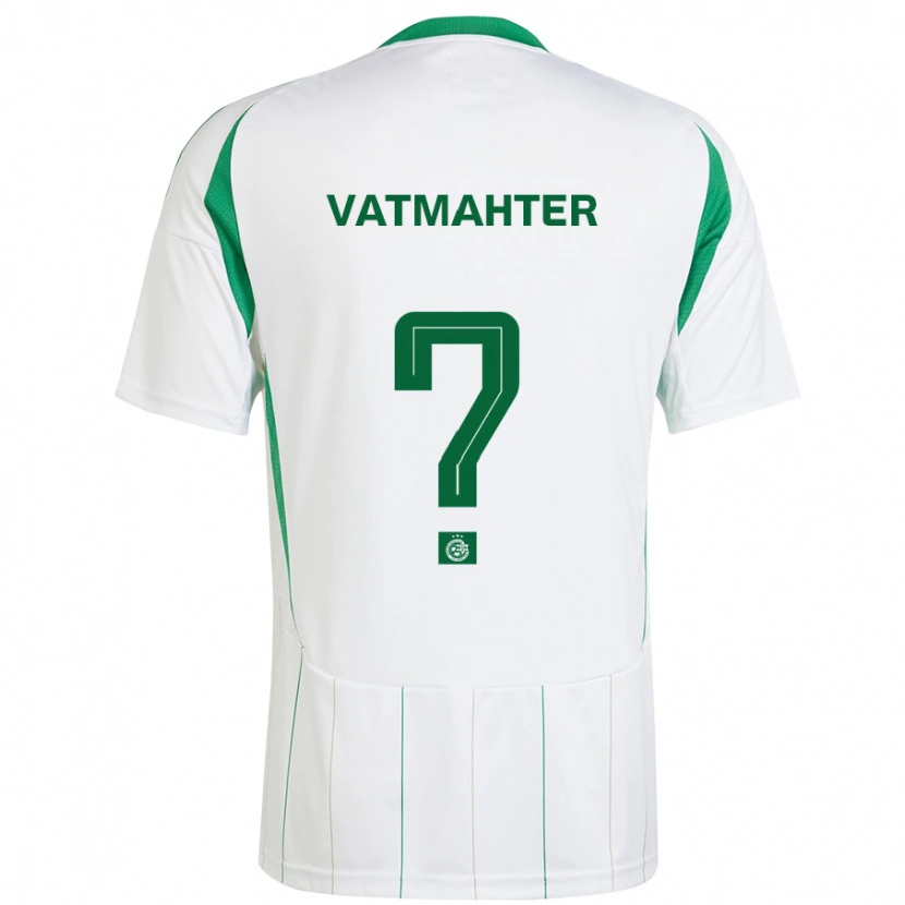 Danxen Mann Liam Vatmahter #0 Hvit Grønn Bortetrøye Drakt Trøye 2024/25 Skjorter T-Skjorte