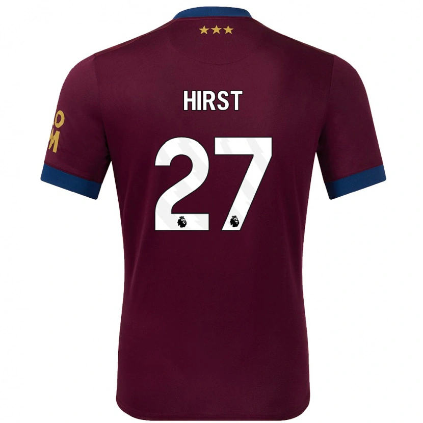 Danxen Mann George Hirst #27 Brun Bortetrøye Drakt Trøye 2024/25 Skjorter T-Skjorte