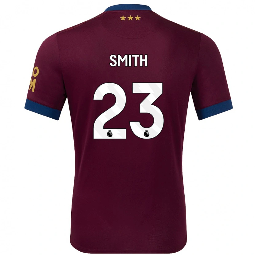 Danxen Mann Abbi Smith #23 Brun Bortetrøye Drakt Trøye 2024/25 Skjorter T-Skjorte
