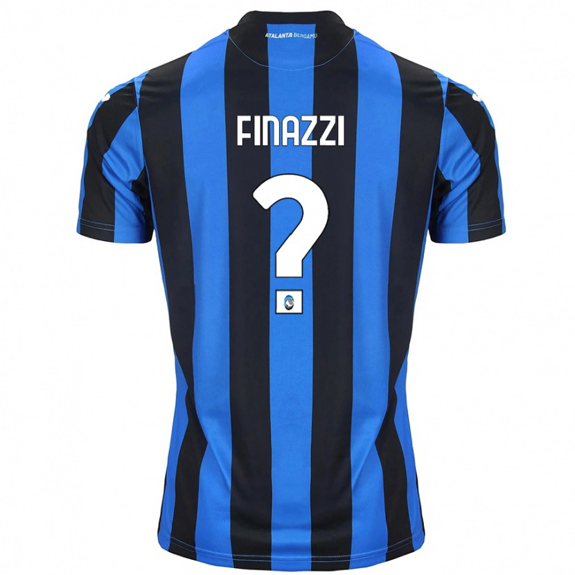 Danxen Dame Riccardo Finazzi #0 Blå Svart Hjemmetrøye Drakt Trøye 2024/25 Skjorter T-Skjorte