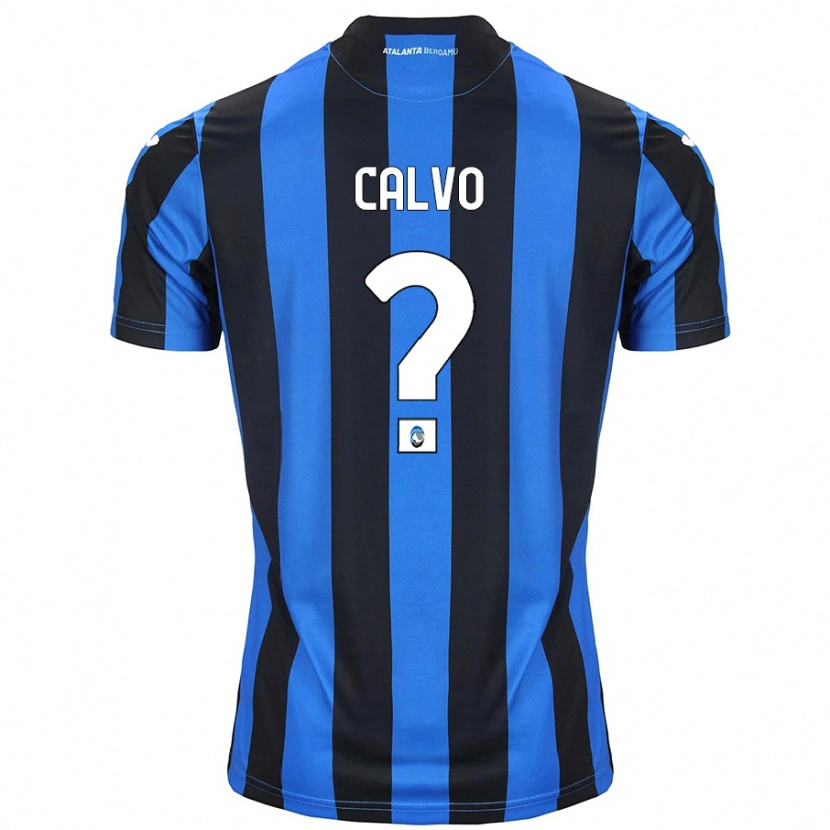 Danxen Dame Filippo Calvo #0 Blå Svart Hjemmetrøye Drakt Trøye 2024/25 Skjorter T-Skjorte