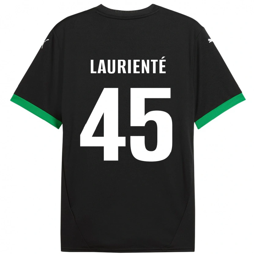 Danxen Dame Armand Laurienté #45 Svart Mørkegrønn Hjemmetrøye Drakt Trøye 2024/25 Skjorter T-Skjorte