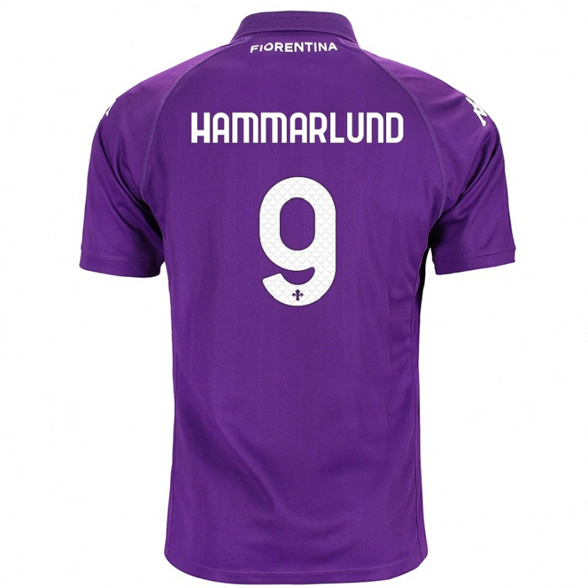 Danxen Dame Pauline Hammarlund #9 Lilla Hjemmetrøye Drakt Trøye 2024/25 Skjorter T-Skjorte
