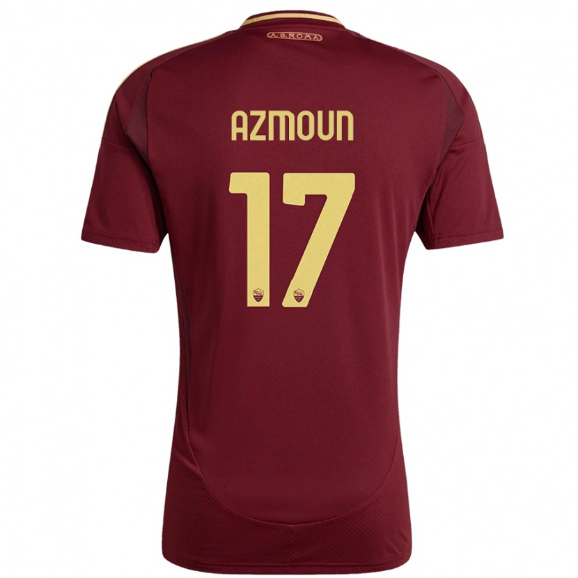 Danxen Dame Sardar Azmoun #17 Rødt Brunt Gull Hjemmetrøye Drakt Trøye 2024/25 Skjorter T-Skjorte