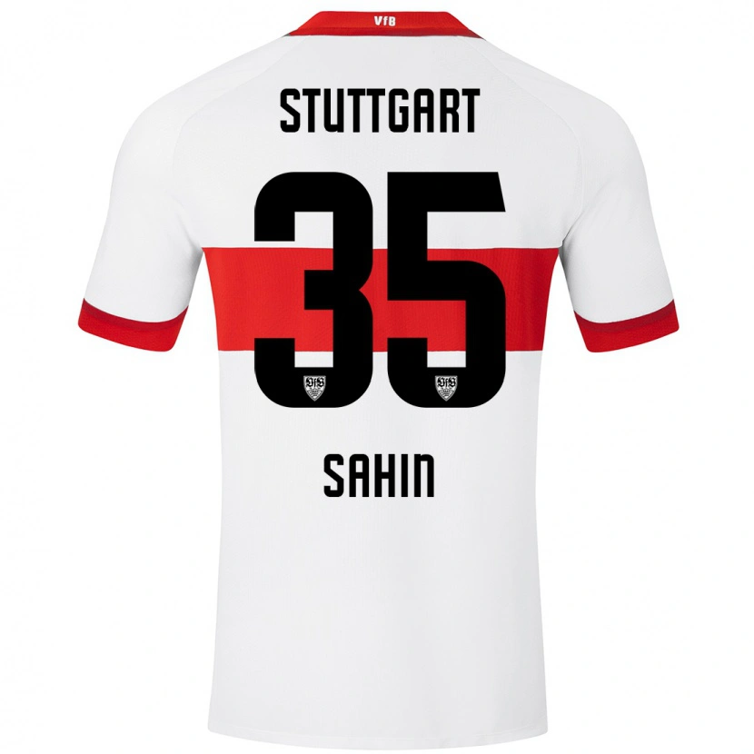 Danxen Dame Mehmet Sahin #35 Hvit Rød Hjemmetrøye Drakt Trøye 2024/25 Skjorter T-Skjorte