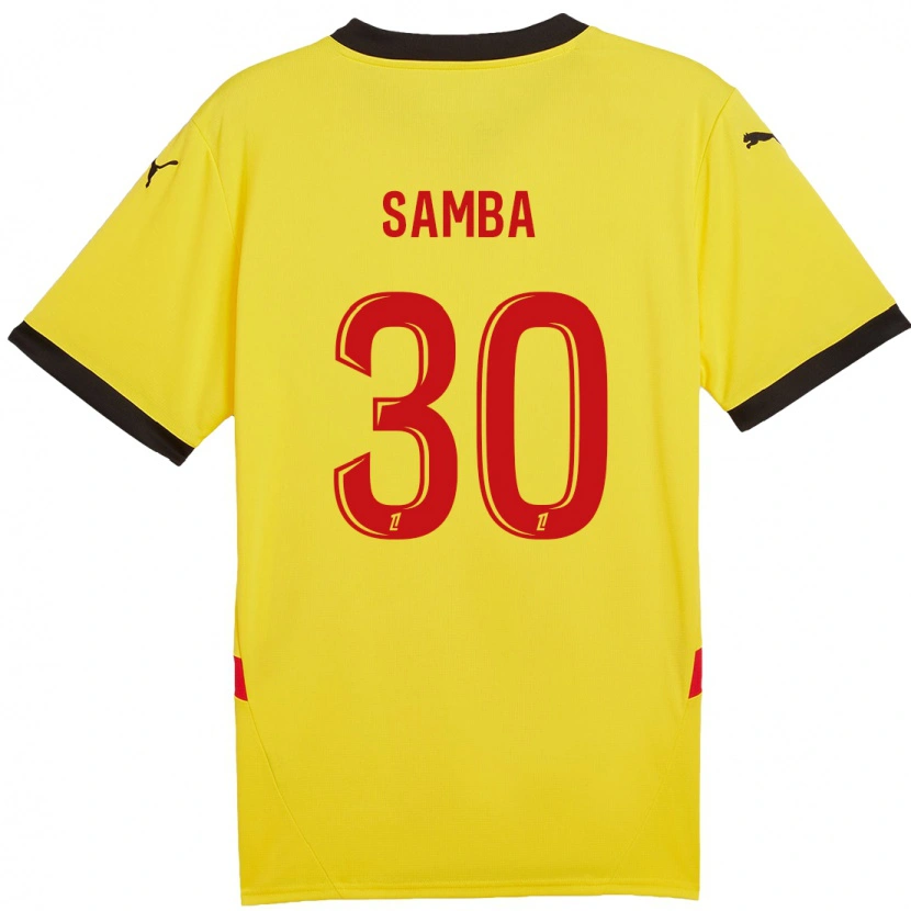 Danxen Dame Brice Samba #30 Gul Rød Hjemmetrøye Drakt Trøye 2024/25 Skjorter T-Skjorte