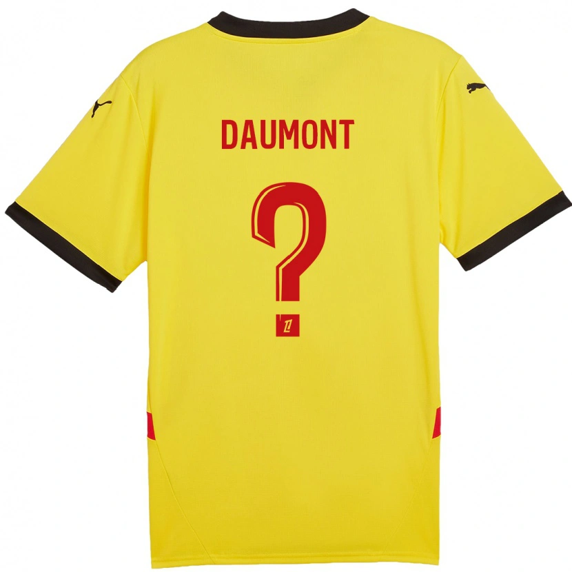 Danxen Dame Camille Daumont #0 Gul Rød Hjemmetrøye Drakt Trøye 2024/25 Skjorter T-Skjorte