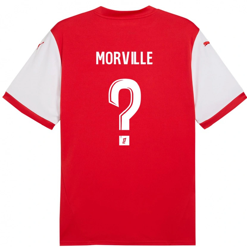 Danxen Dame Matisse Morville #0 Rød Hvit Hjemmetrøye Drakt Trøye 2024/25 Skjorter T-Skjorte
