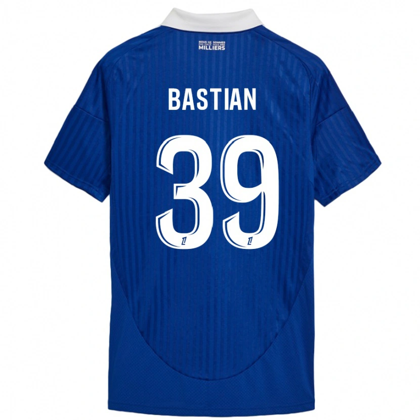 Danxen Dame Maxime Bastian #39 Blå Hvit Hjemmetrøye Drakt Trøye 2024/25 Skjorter T-Skjorte
