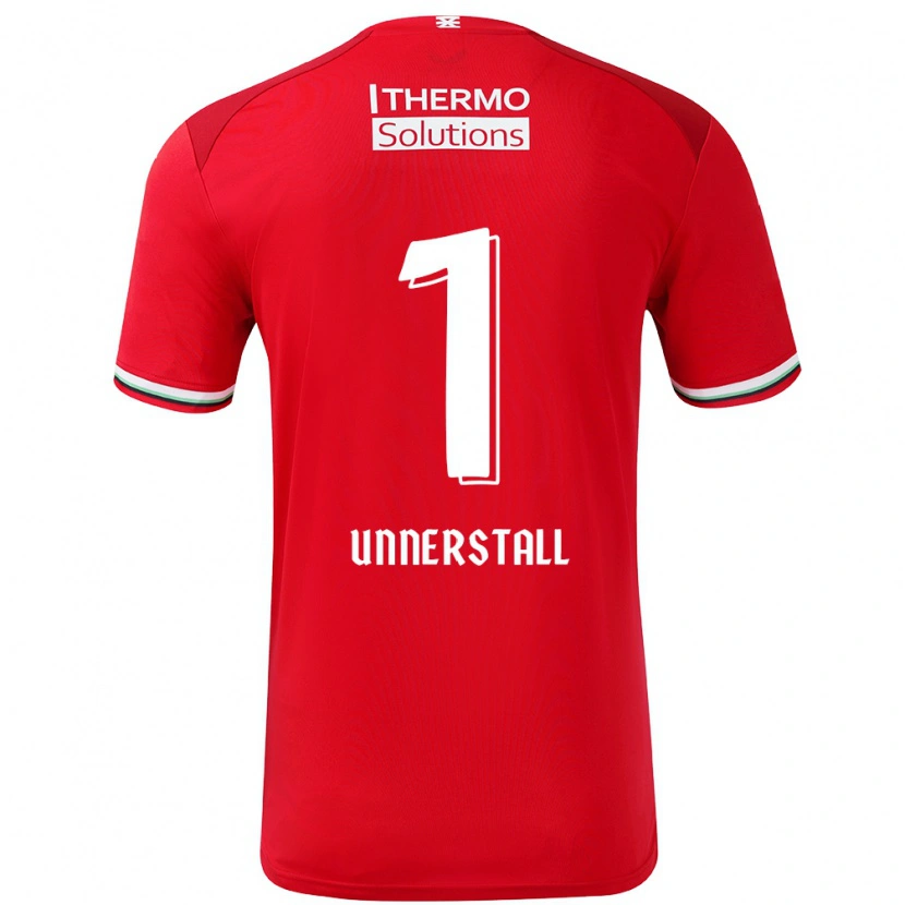 Danxen Dame Lars Unnerstall #1 Rød Hvit Hjemmetrøye Drakt Trøye 2024/25 Skjorter T-Skjorte
