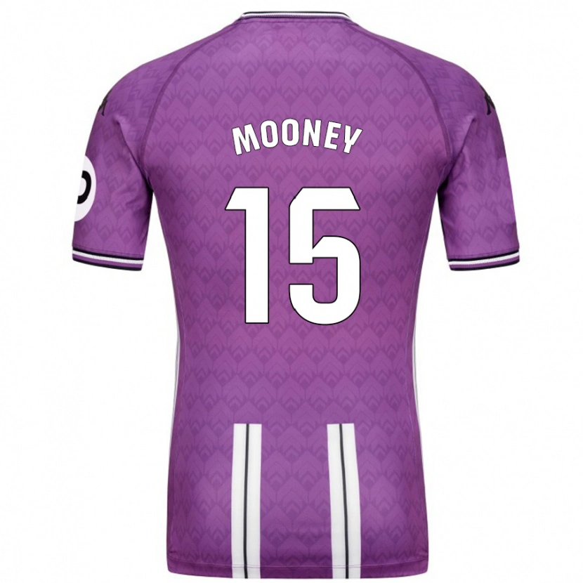 Danxen Dame Fionn Mooney #15 Lilla Hvit Hjemmetrøye Drakt Trøye 2024/25 Skjorter T-Skjorte