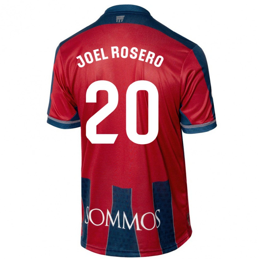 Danxen Dame Alexis Joel Rosero #20 Rød Blå Hjemmetrøye Drakt Trøye 2024/25 Skjorter T-Skjorte