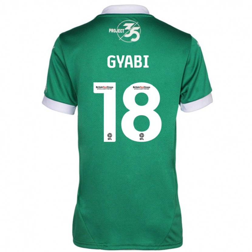 Danxen Dame Darko Gyabi #18 Grønn Hvit Hjemmetrøye Drakt Trøye 2024/25 Skjorter T-Skjorte