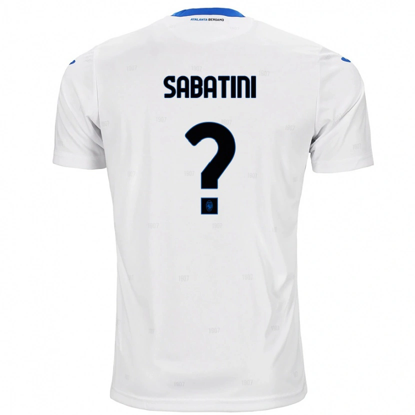 Danxen Dame Carlo Sabatini #0 Hvit Bortetrøye Drakt Trøye 2024/25 Skjorter T-Skjorte