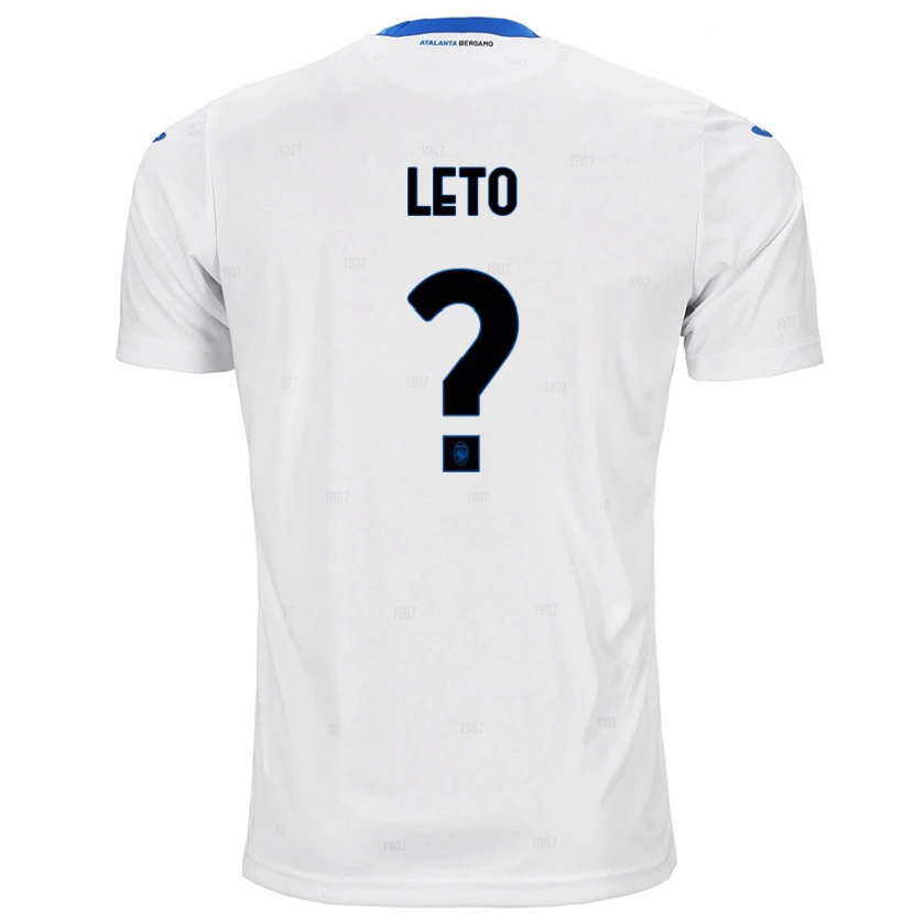 Danxen Dame Manuel Leto #0 Hvit Bortetrøye Drakt Trøye 2024/25 Skjorter T-Skjorte
