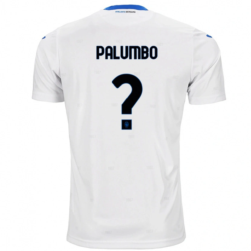 Danxen Dame Stefano Palumbo #0 Hvit Bortetrøye Drakt Trøye 2024/25 Skjorter T-Skjorte