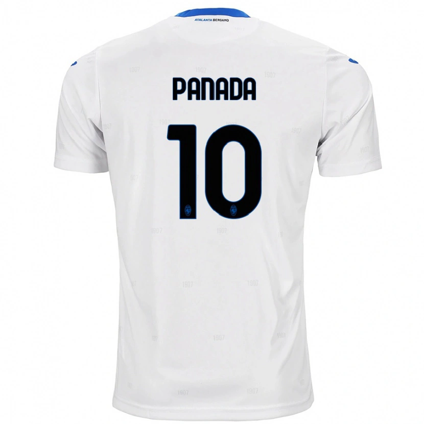 Danxen Dame Simone Panada #10 Hvit Bortetrøye Drakt Trøye 2024/25 Skjorter T-Skjorte