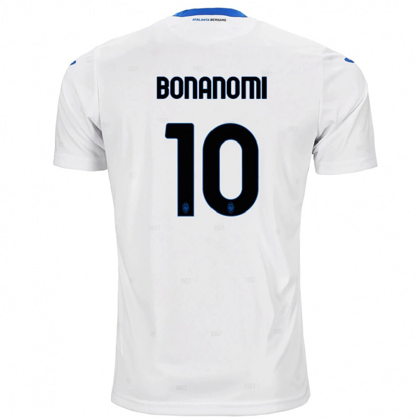 Danxen Dame Andrea Bonanomi #10 Hvit Bortetrøye Drakt Trøye 2024/25 Skjorter T-Skjorte