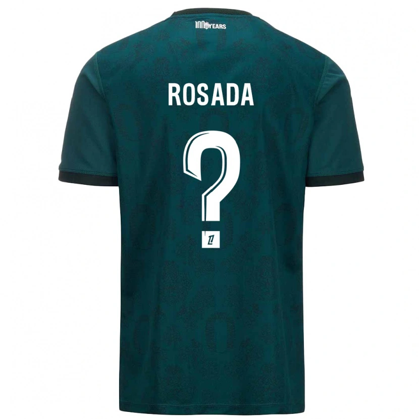 Danxen Dame Riley Rosada #0 Mørk Grønn Bortetrøye Drakt Trøye 2024/25 Skjorter T-Skjorte