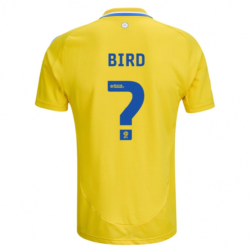 Danxen Dame Coban Bird #0 Gul Blå Bortetrøye Drakt Trøye 2024/25 Skjorter T-Skjorte